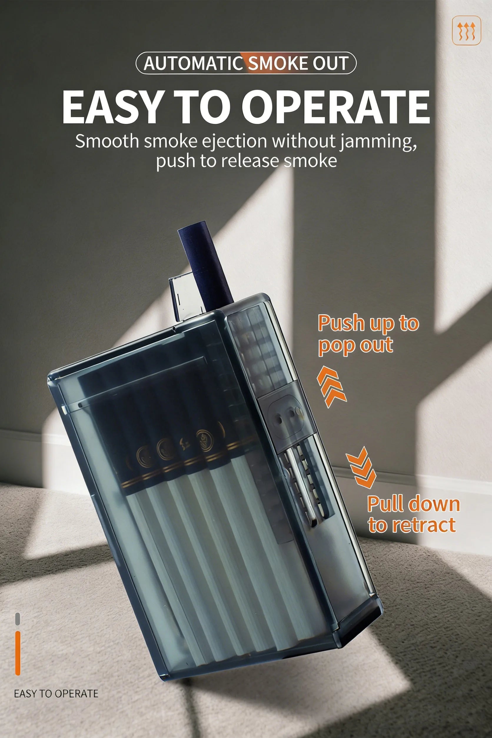 Étui à Cigarette Automatique