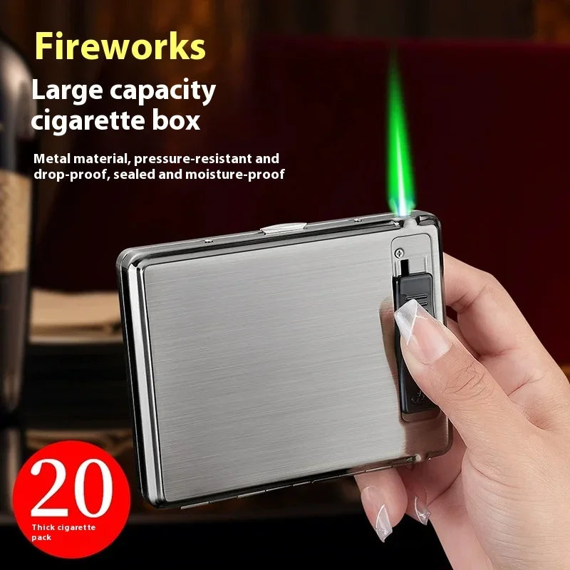 Étui à Cigarette Avec Briquet Incorpore