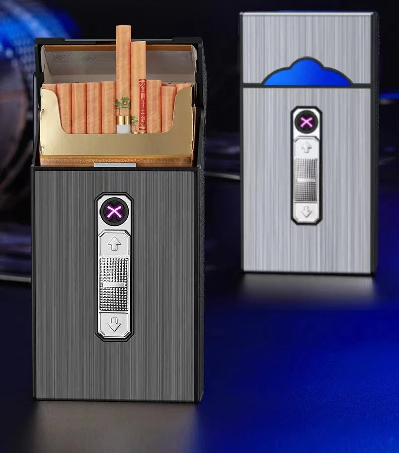 Porte Cigarette Briquet