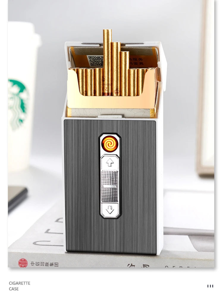 Porte Cigarette Briquet