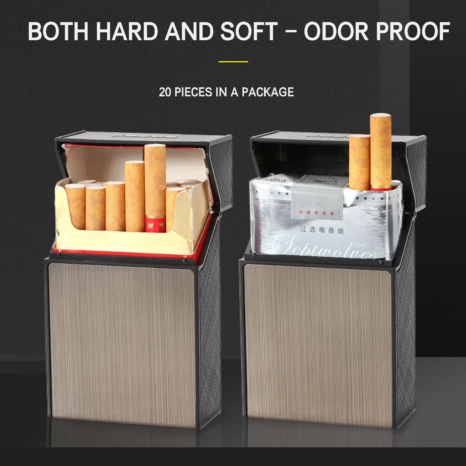Boite Cigarette Aluminium
