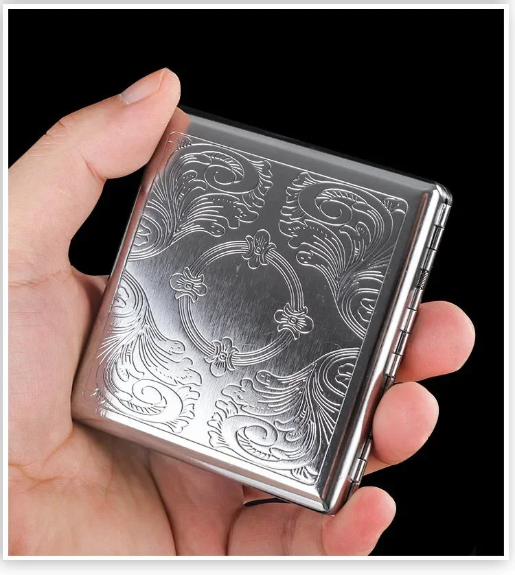 Porte Cigarette Gravé