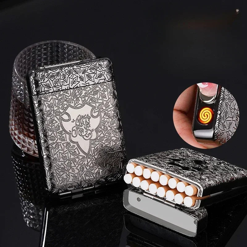 Boite à Cigarette Avec Briquet