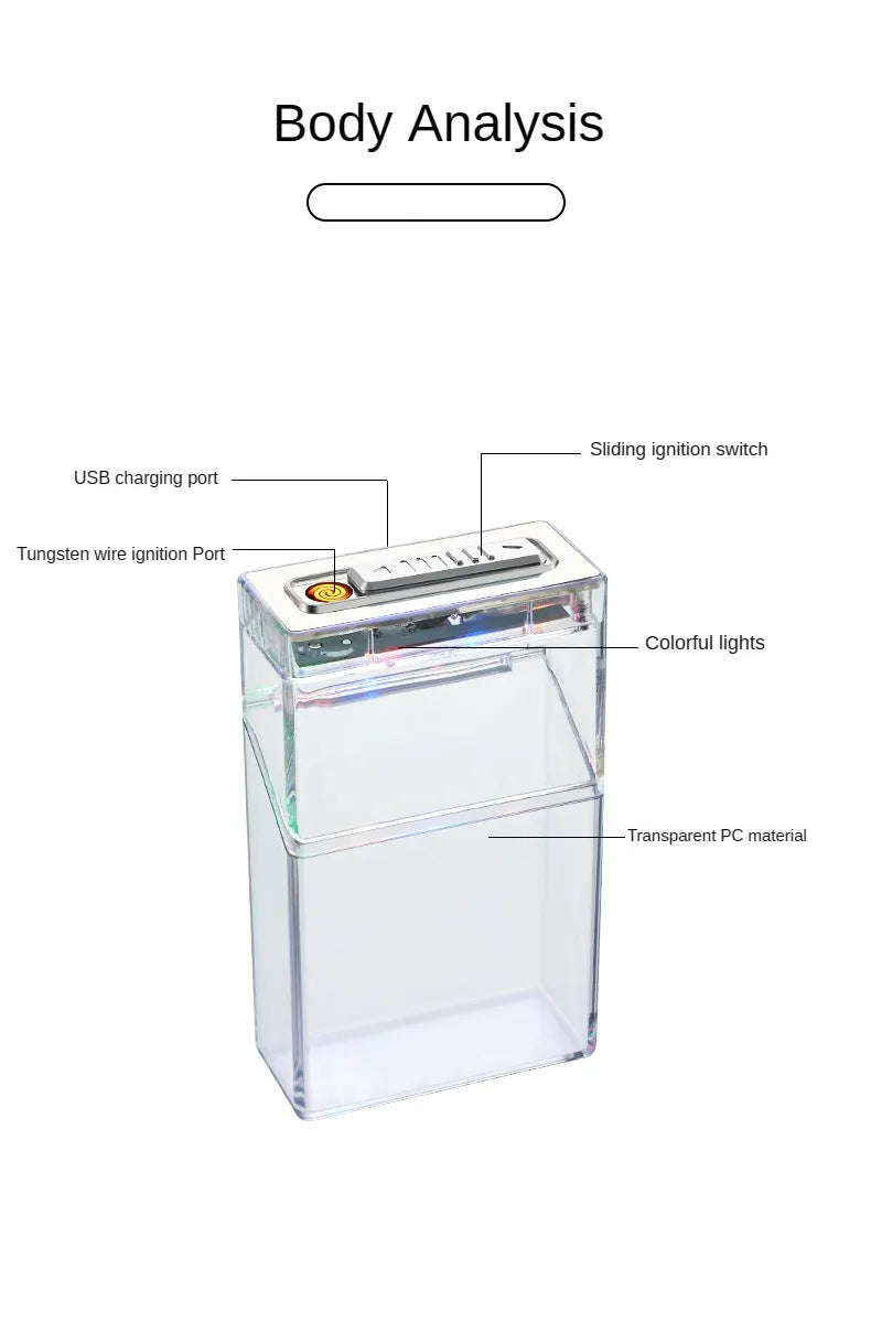 Boite Cigarette Verre