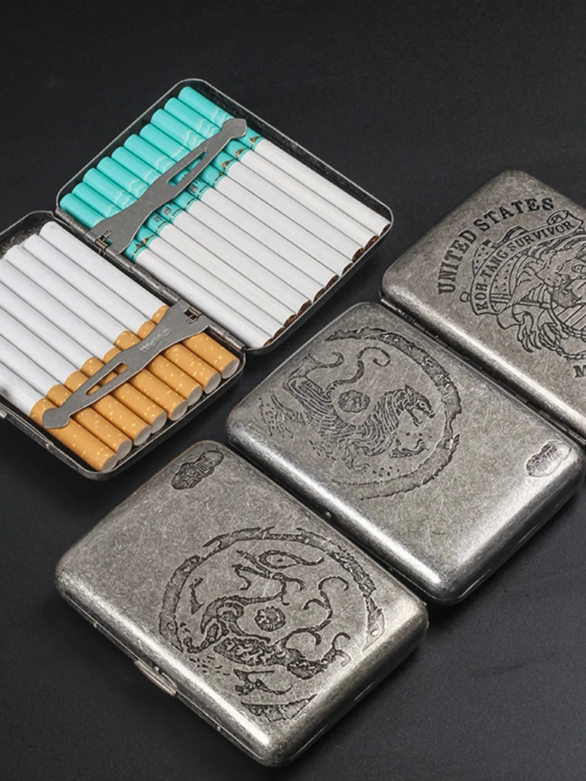 Boite à Cigarette Argent
