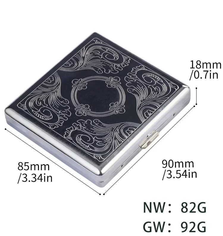 Porte Cigarette Gravé