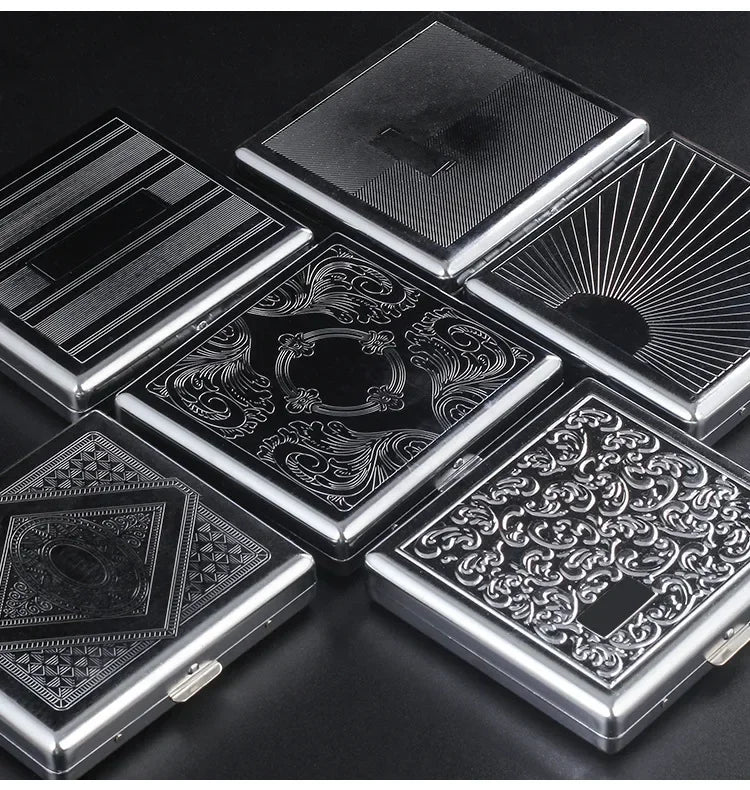 Porte Cigarette Gravé