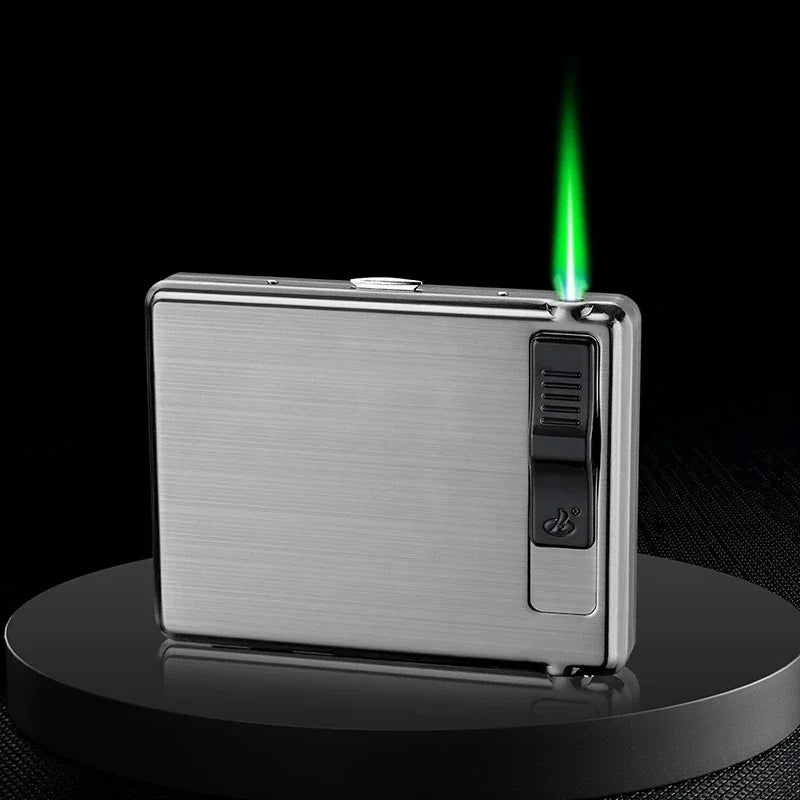 Étui à Cigarette Avec Briquet Incorpore