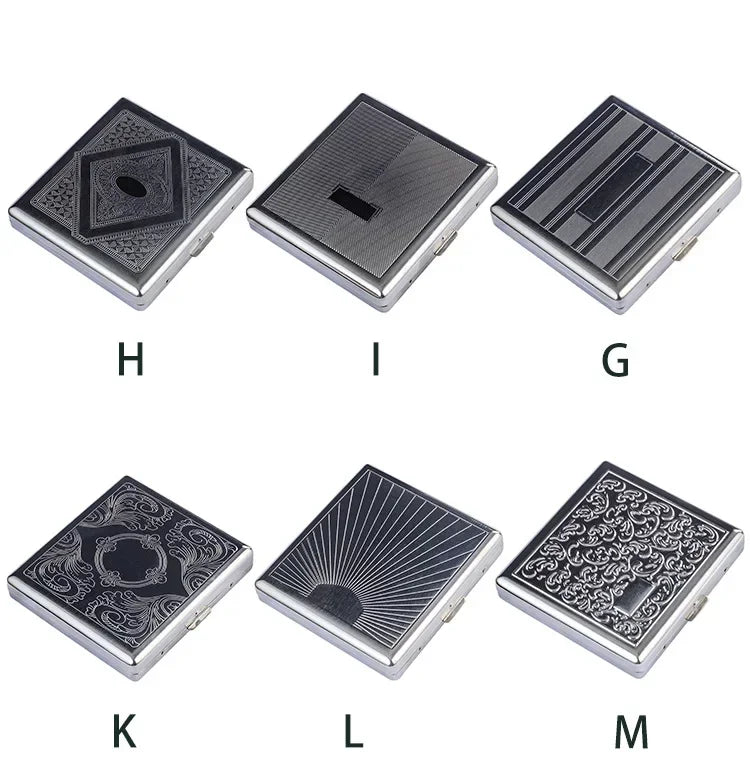Porte Cigarette Gravé