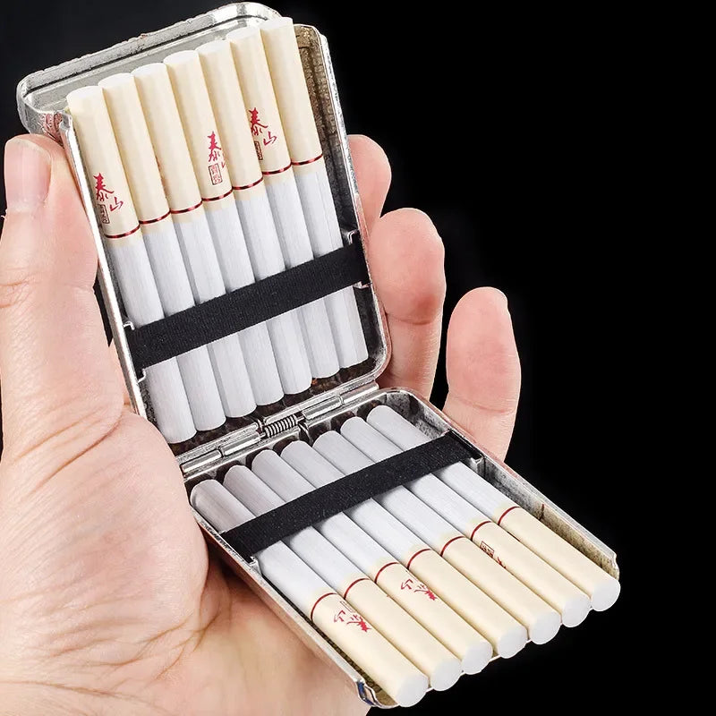 Porte Cigarette Ancien Argent