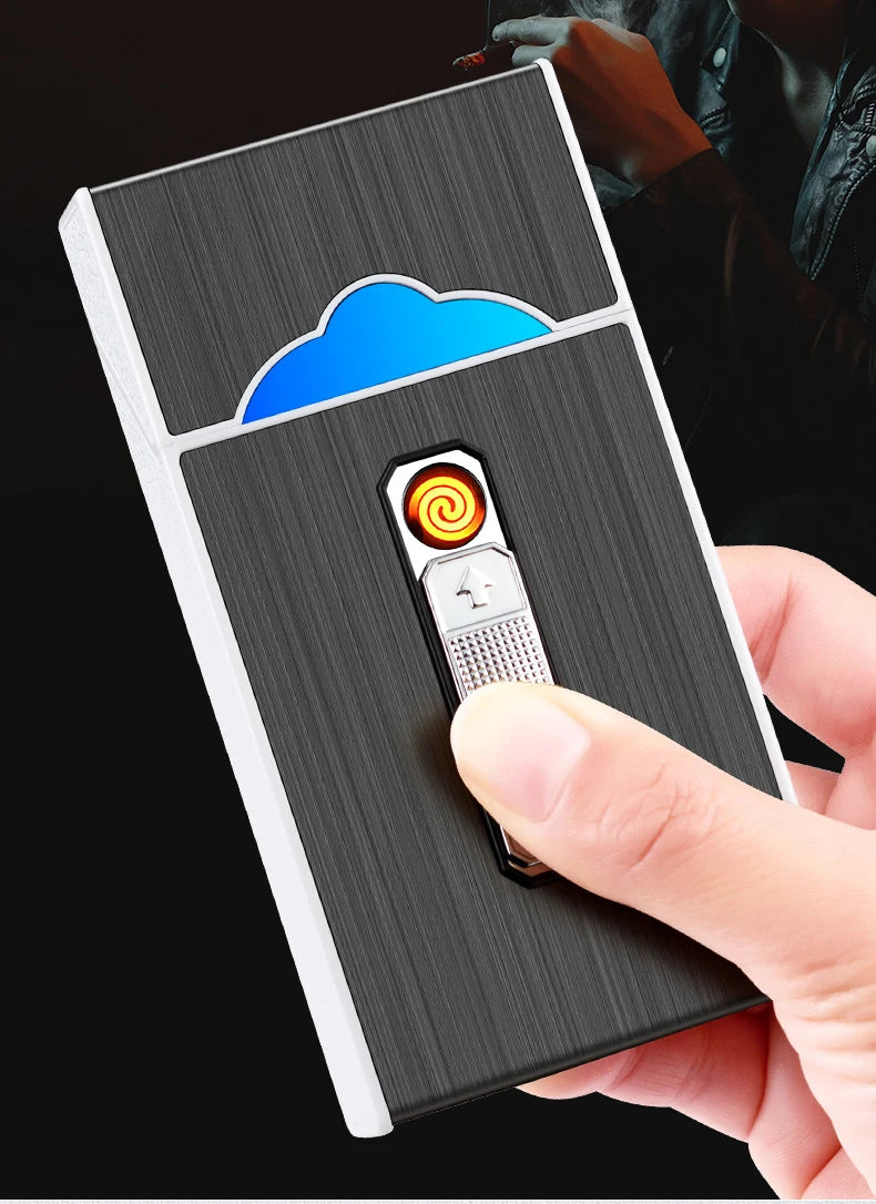 Porte Cigarette Briquet