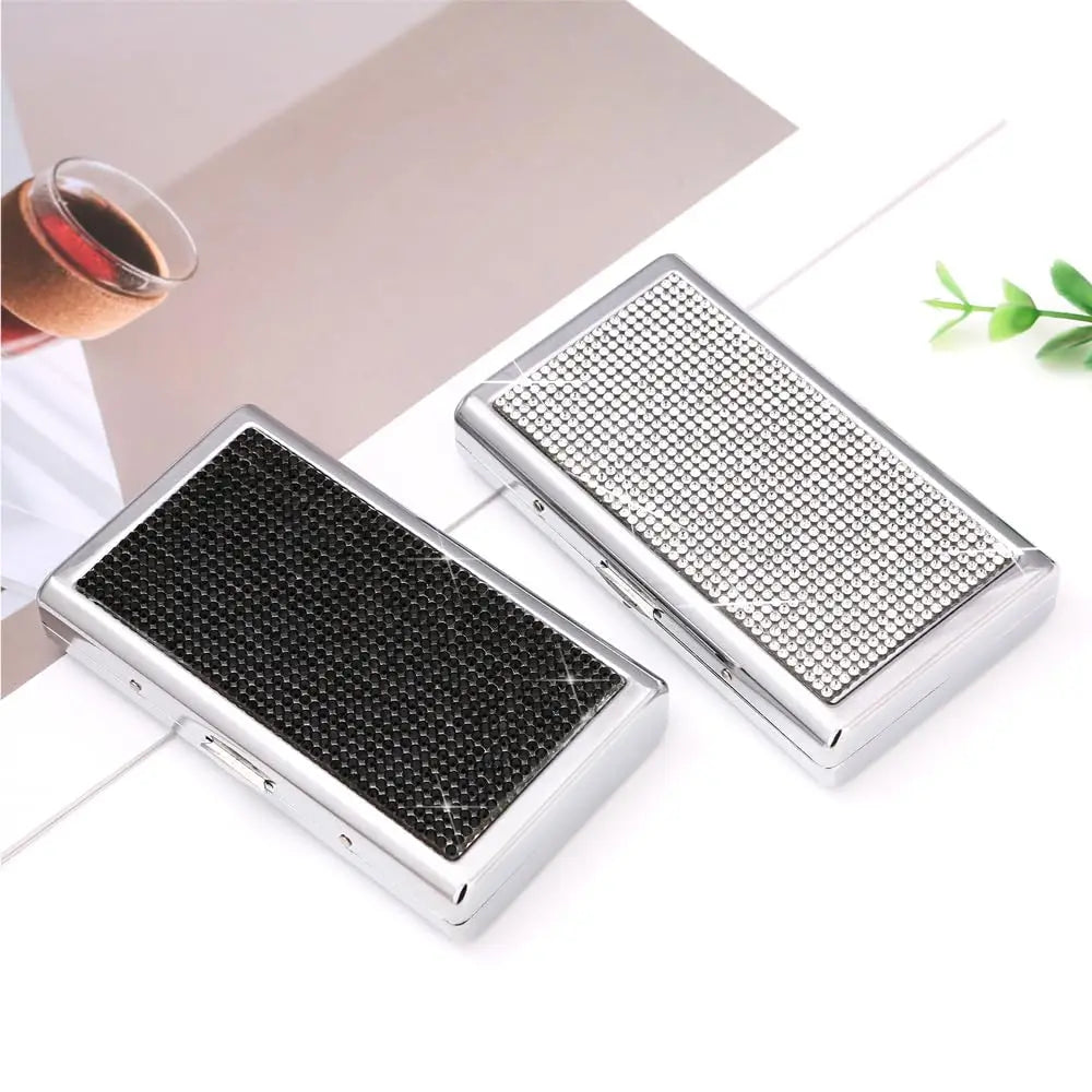 Boite A Cigarette Femme Rhinestone