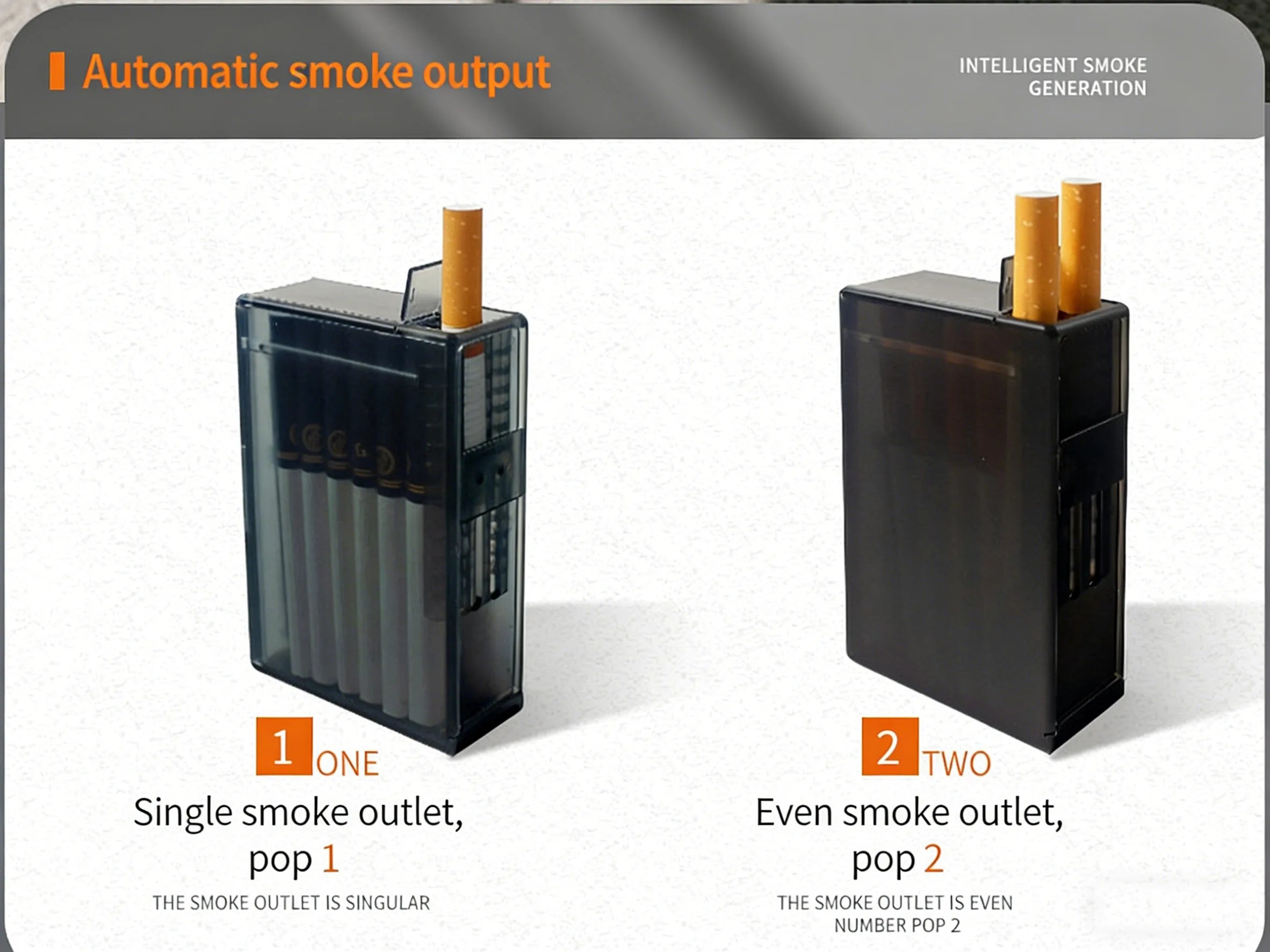 Étui à Cigarette Automatique