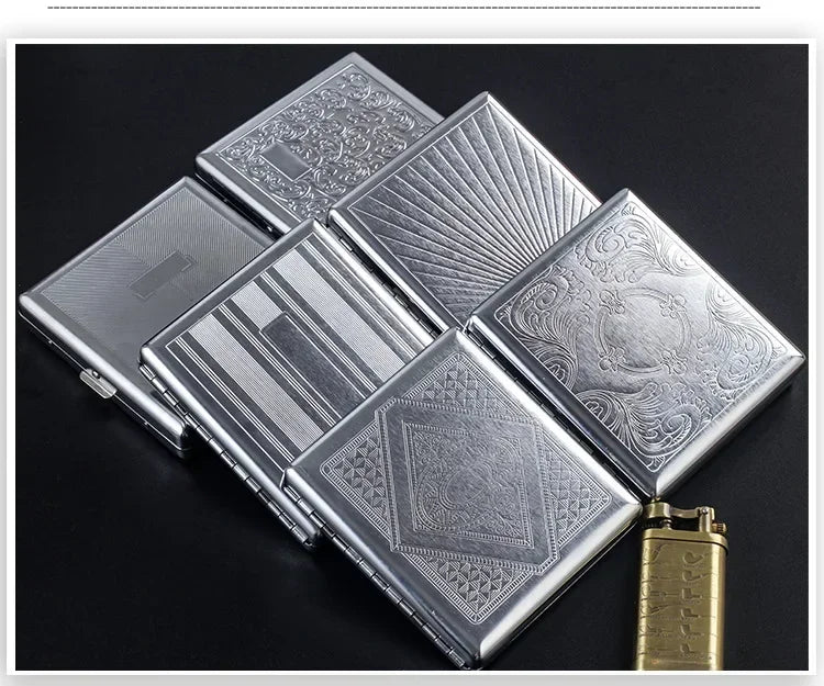 Porte Cigarette Gravé