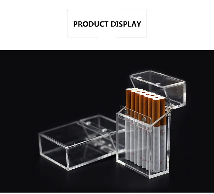 Étui Cigarette Transparent