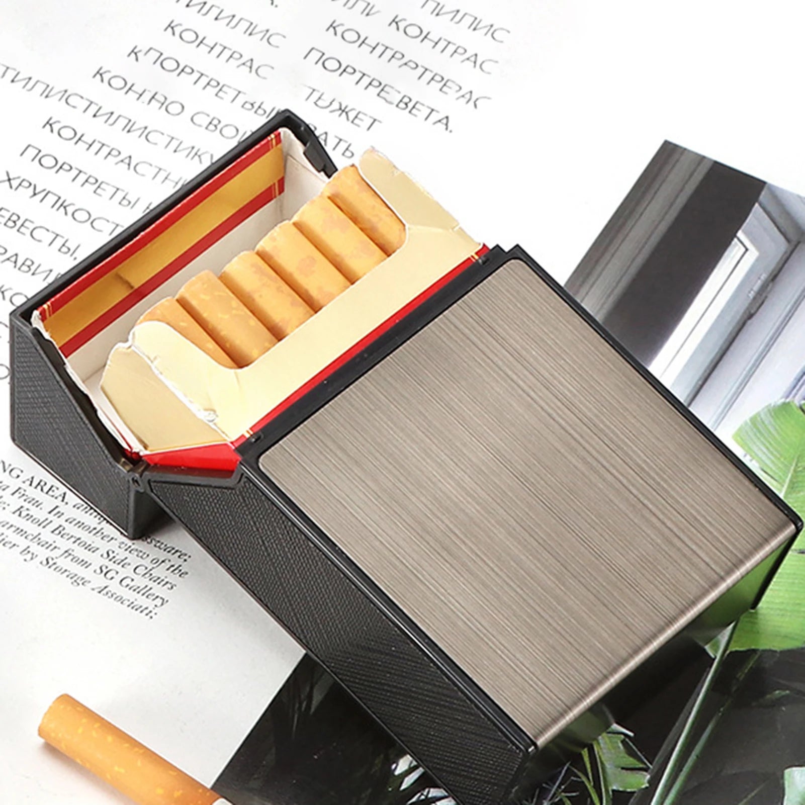 Boite Cigarette Aluminium
