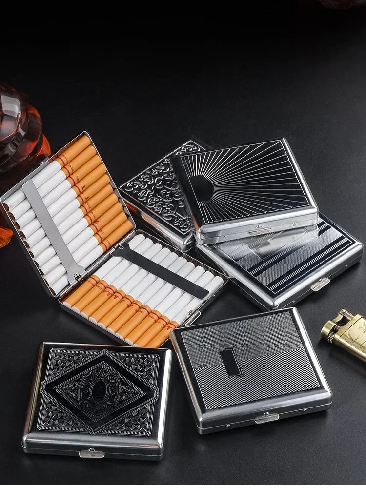 Porte Cigarette Gravé