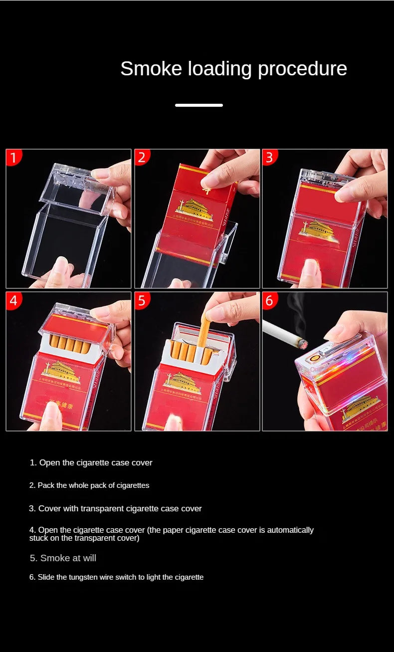 Boite Cigarette Verre