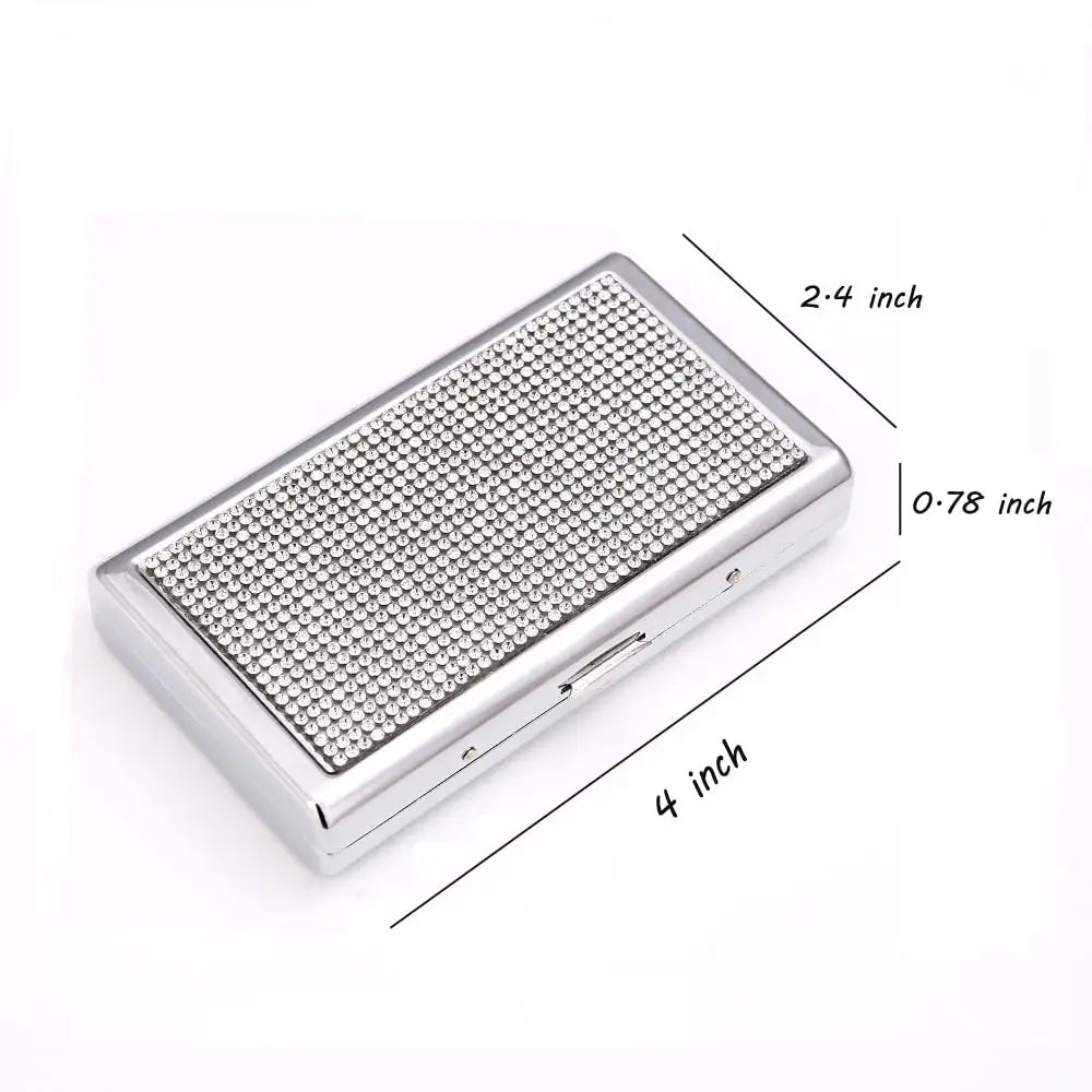 Boite A Cigarette Femme Rhinestone