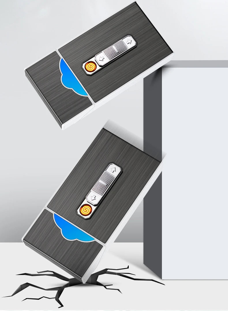 Porte Cigarette Briquet