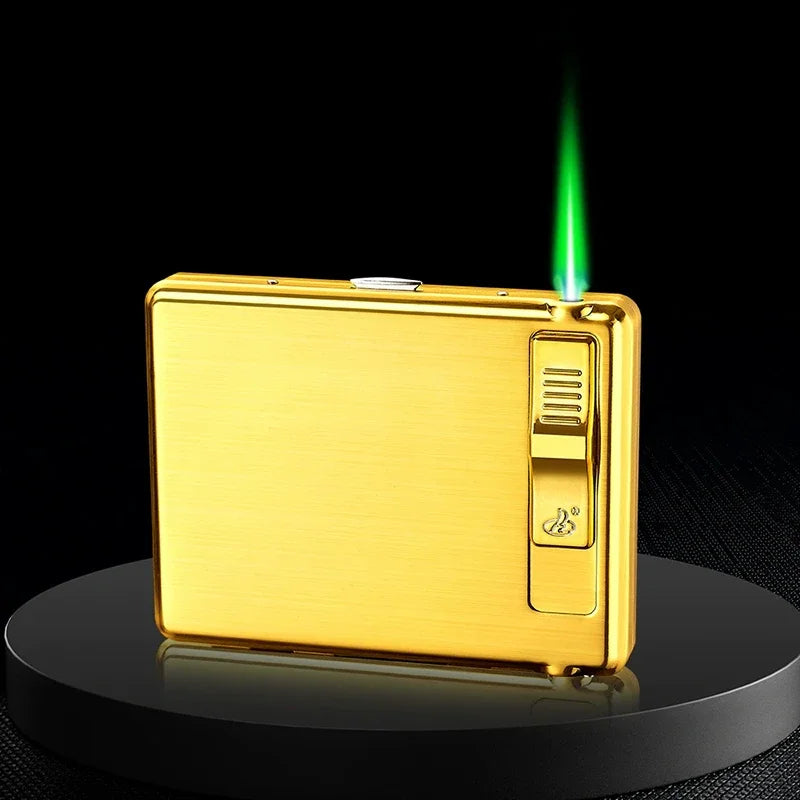 Étui à Cigarette Avec Briquet Incorpore