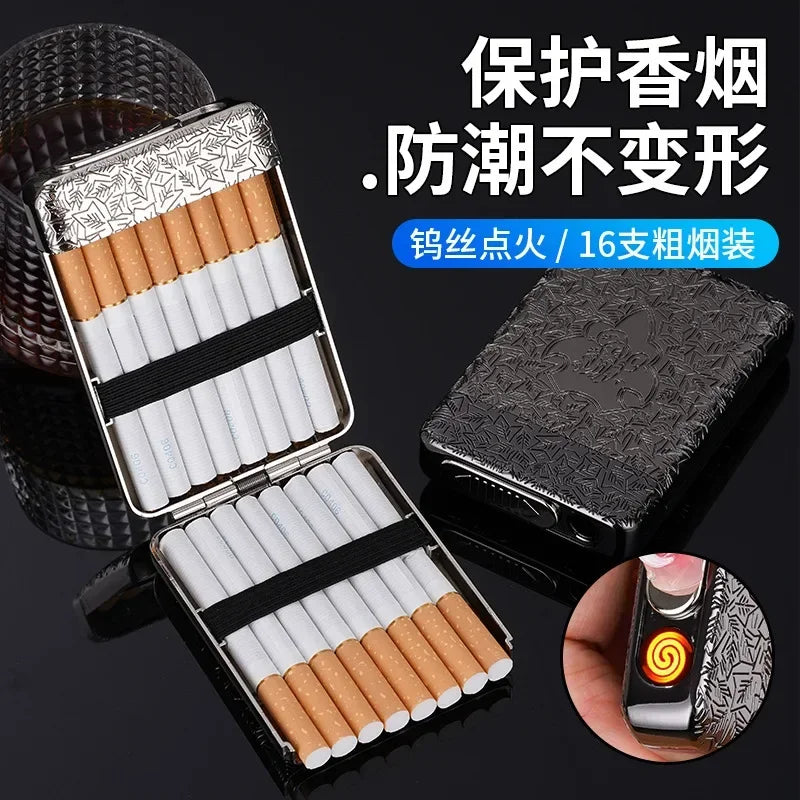 Boite à Cigarette Avec Briquet