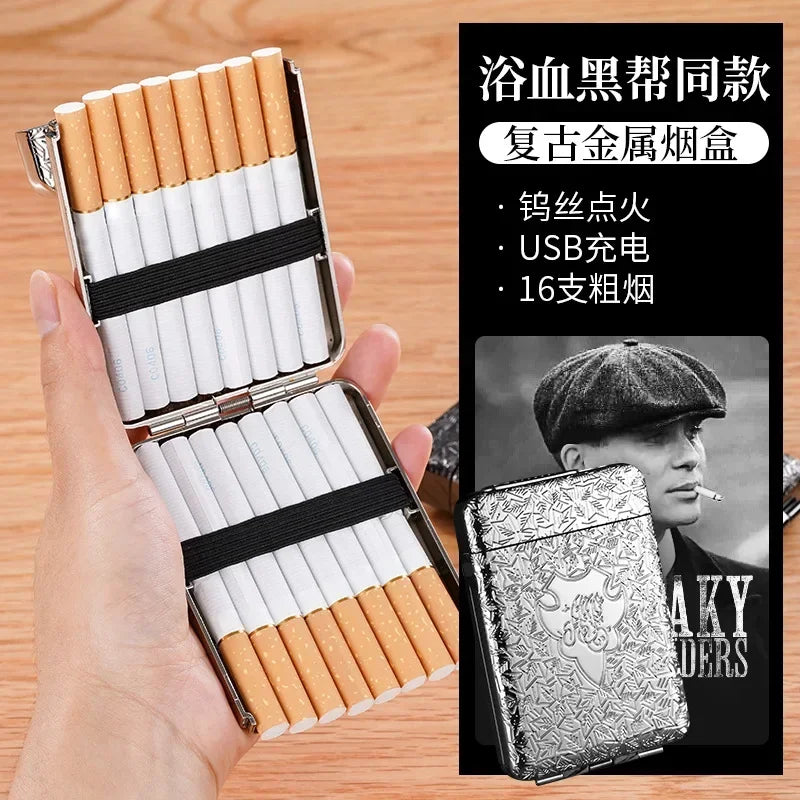 Boite à Cigarette Avec Briquet