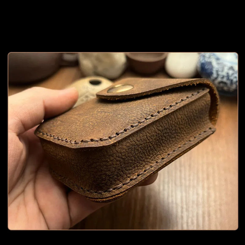 Étui Cigarette En Cuir