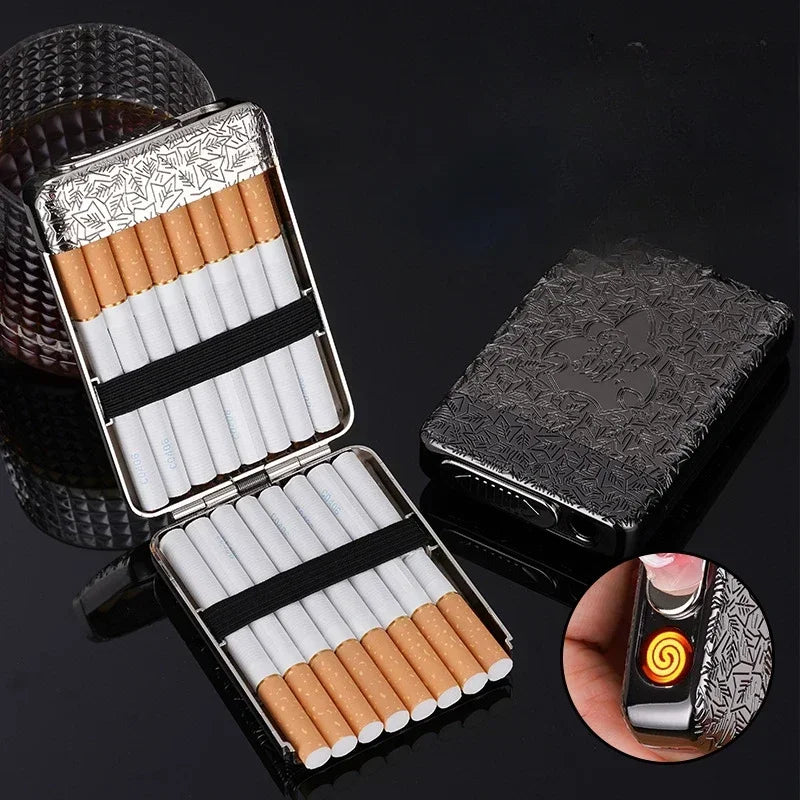 Boite à Cigarette Avec Briquet
