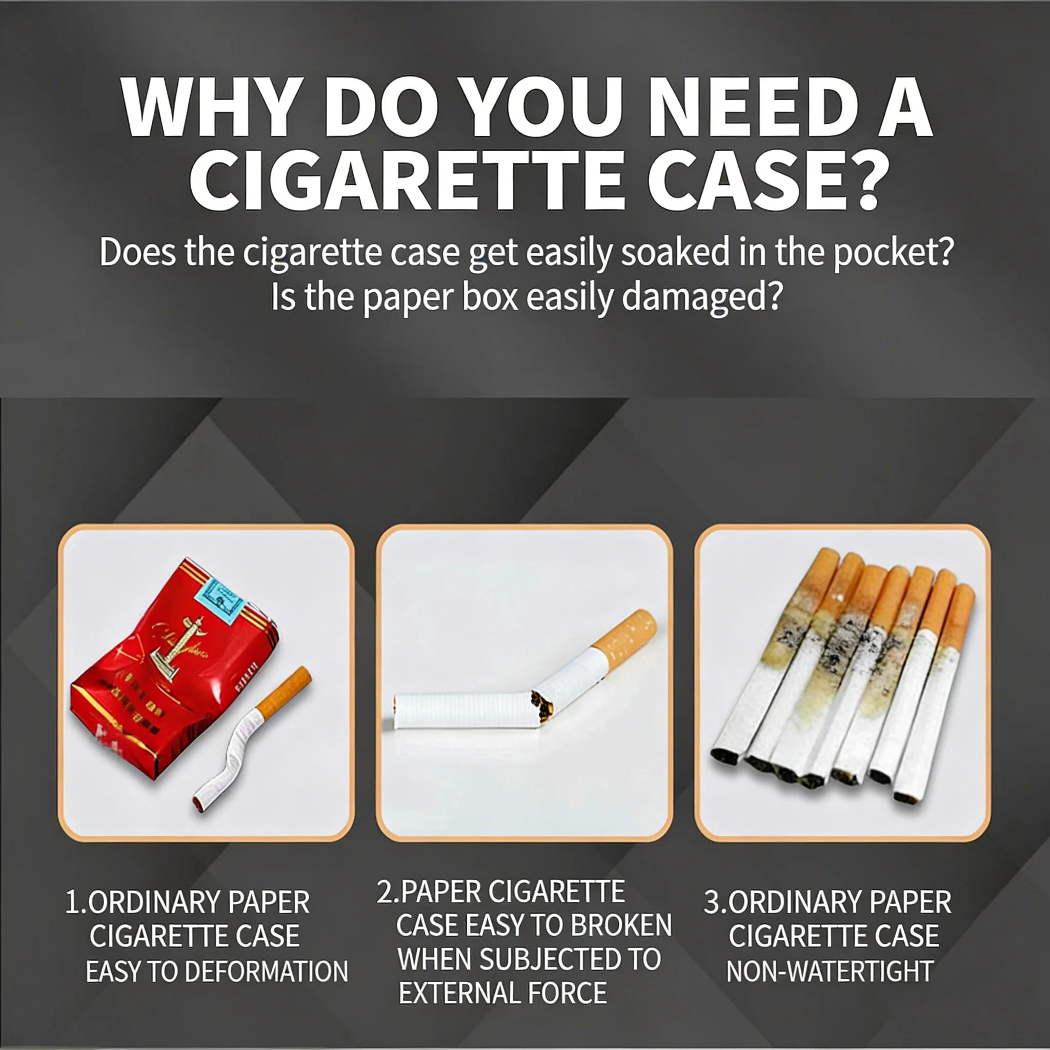 Étui à Cigarette Automatique
