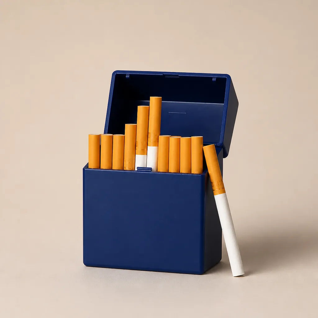 Boite A 50 Cigarettes - Bleu