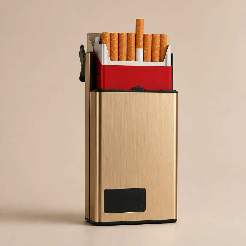 Boite A Cigarette 15 Cigarette - Or