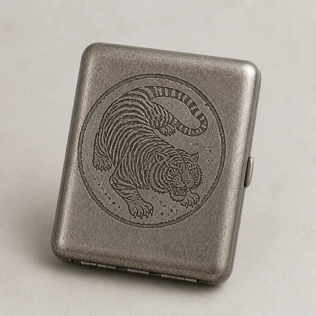 Boite à Cigarette Argent