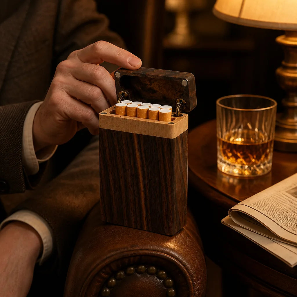 Boite A Cigarette Bois