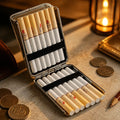 Boite À Cigarette En Or