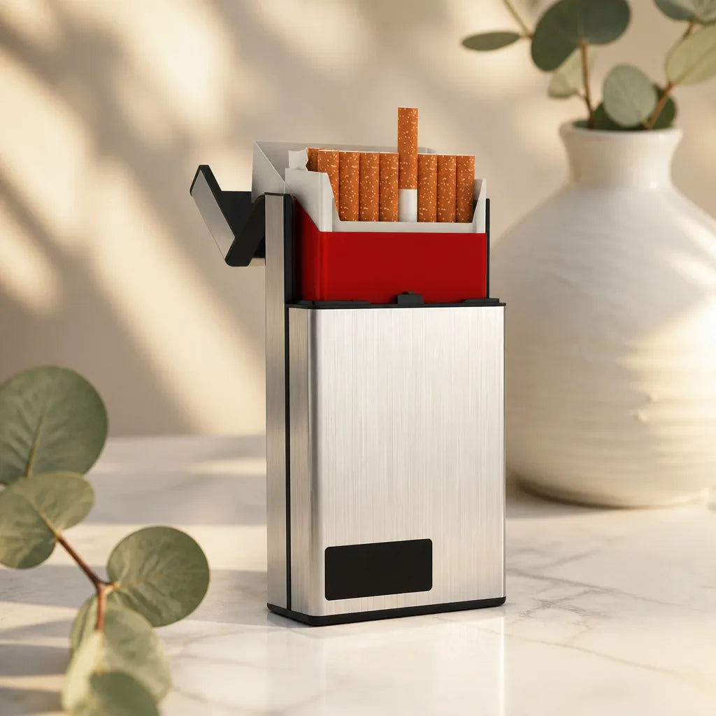 Boite à Cigarette Ouverture Programmée