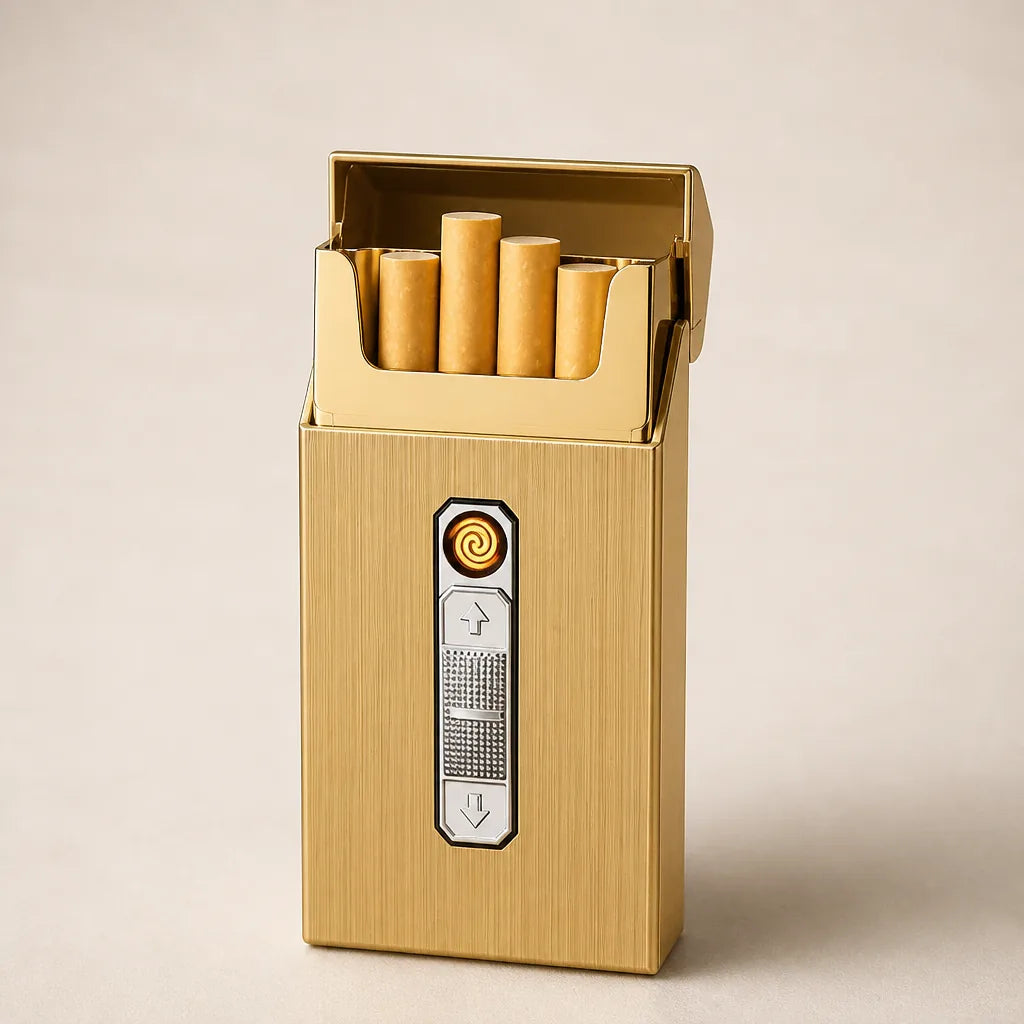 Boitier Etui En Aluminium Pour 20 Cigarette Fine