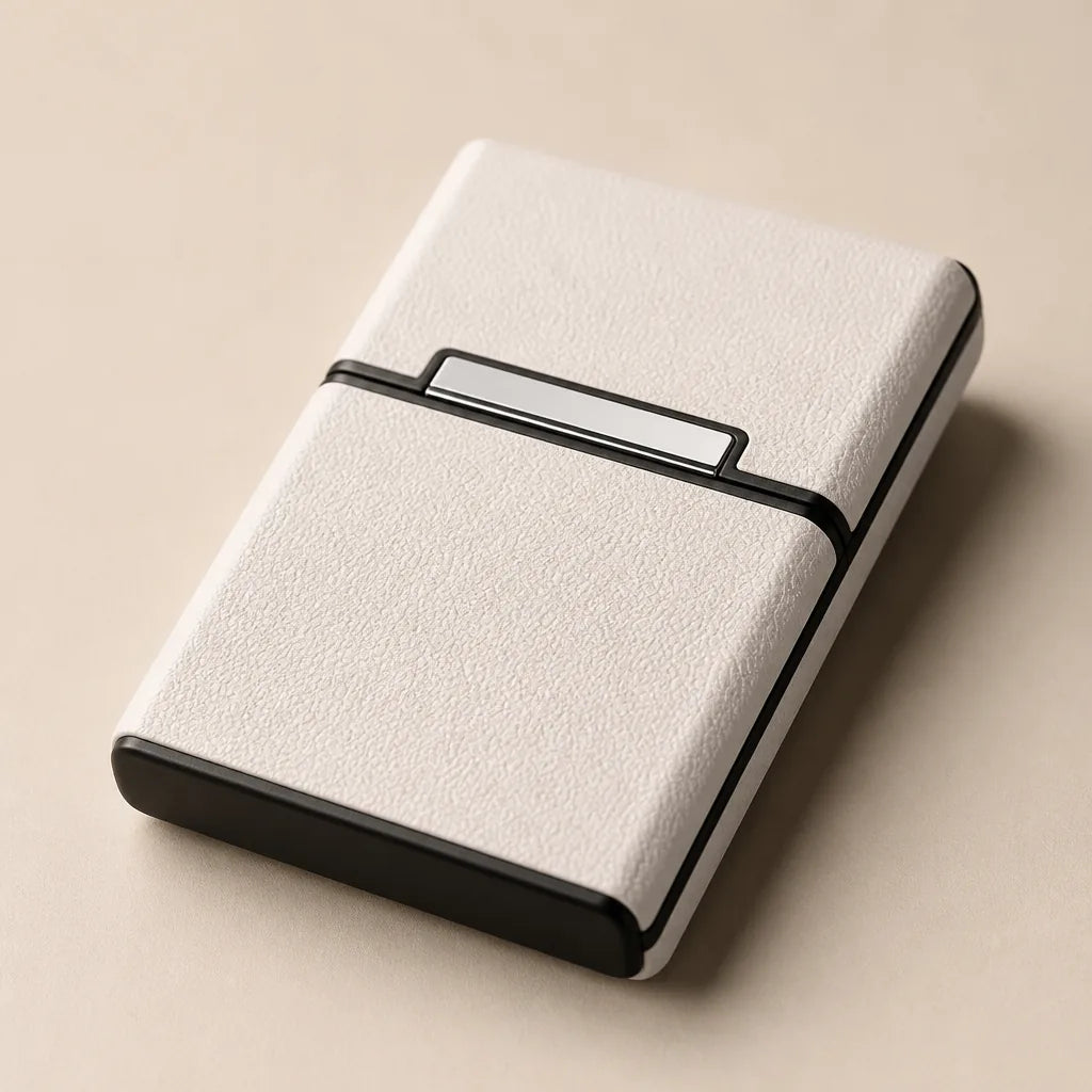 Etui A Cigarette Cuir Rouge