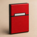 Etui A Cigarette Cuir Rouge