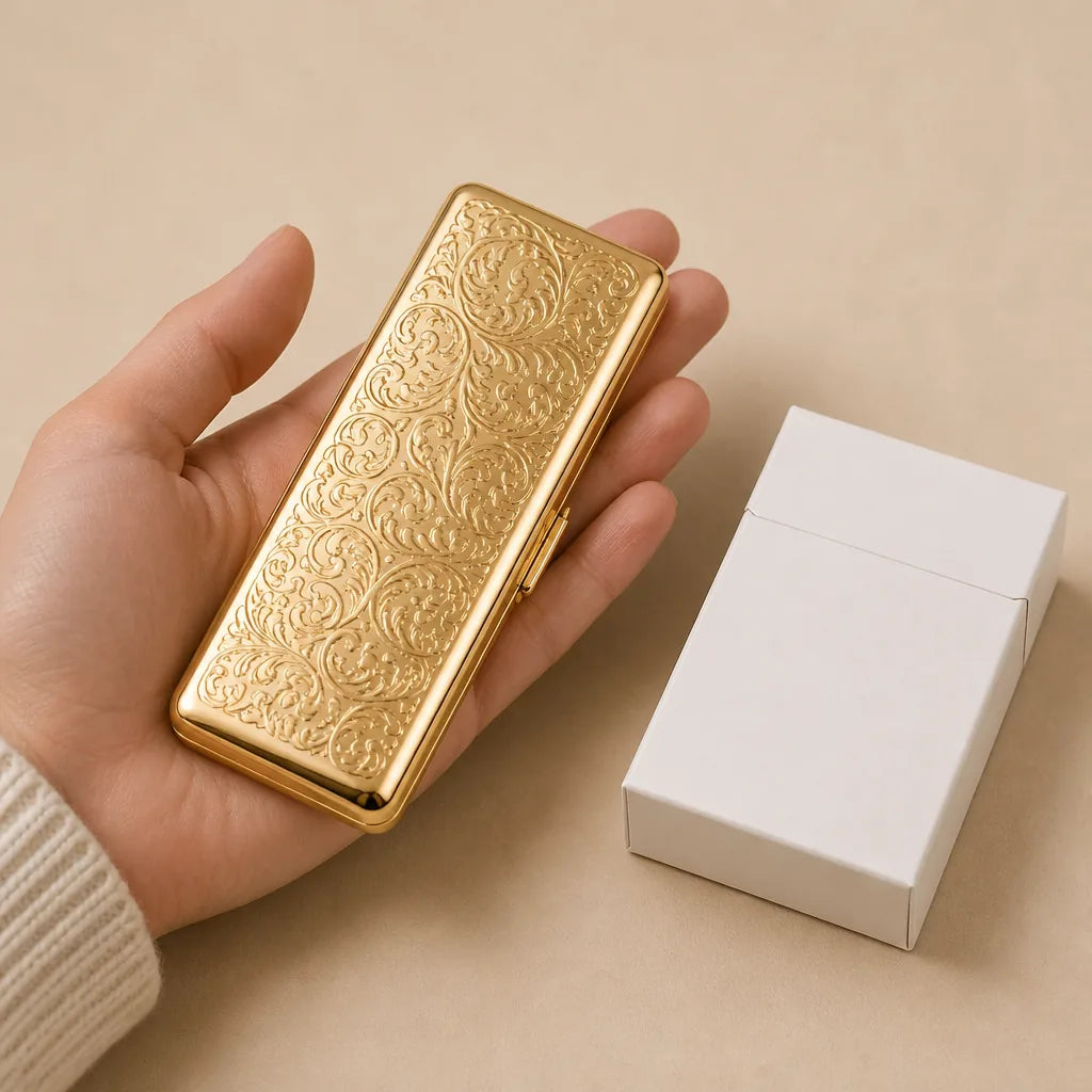 Etui A Cigarette Longue Metal