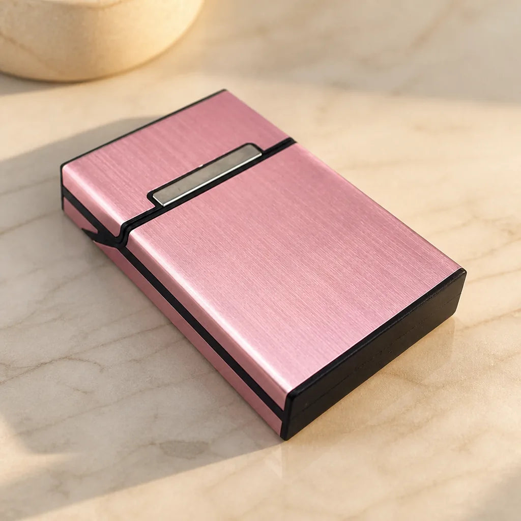 Etui A Cigarette Metal Femme