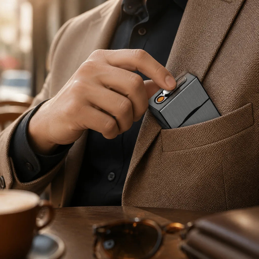 etui-a-cigarette-noir-avec-briquet-incorpore