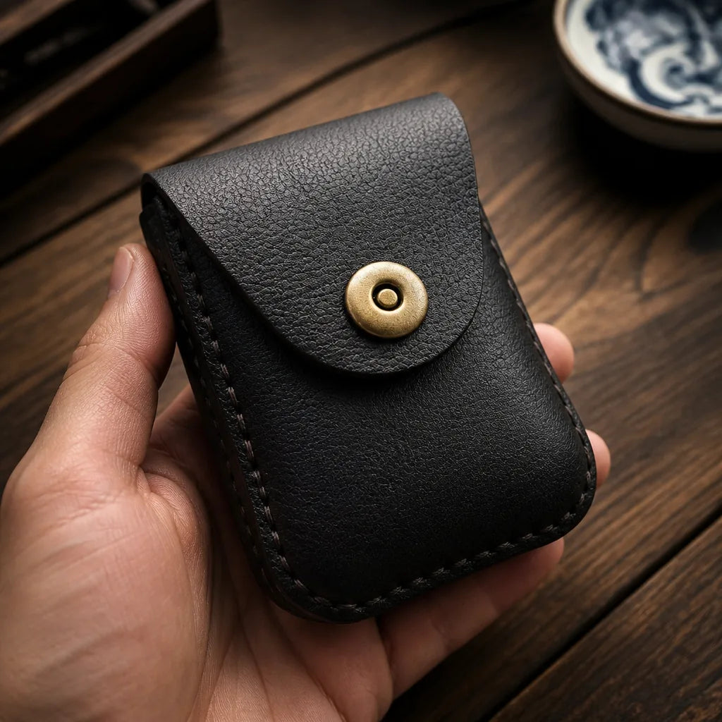 Étui Cigarette En Cuir