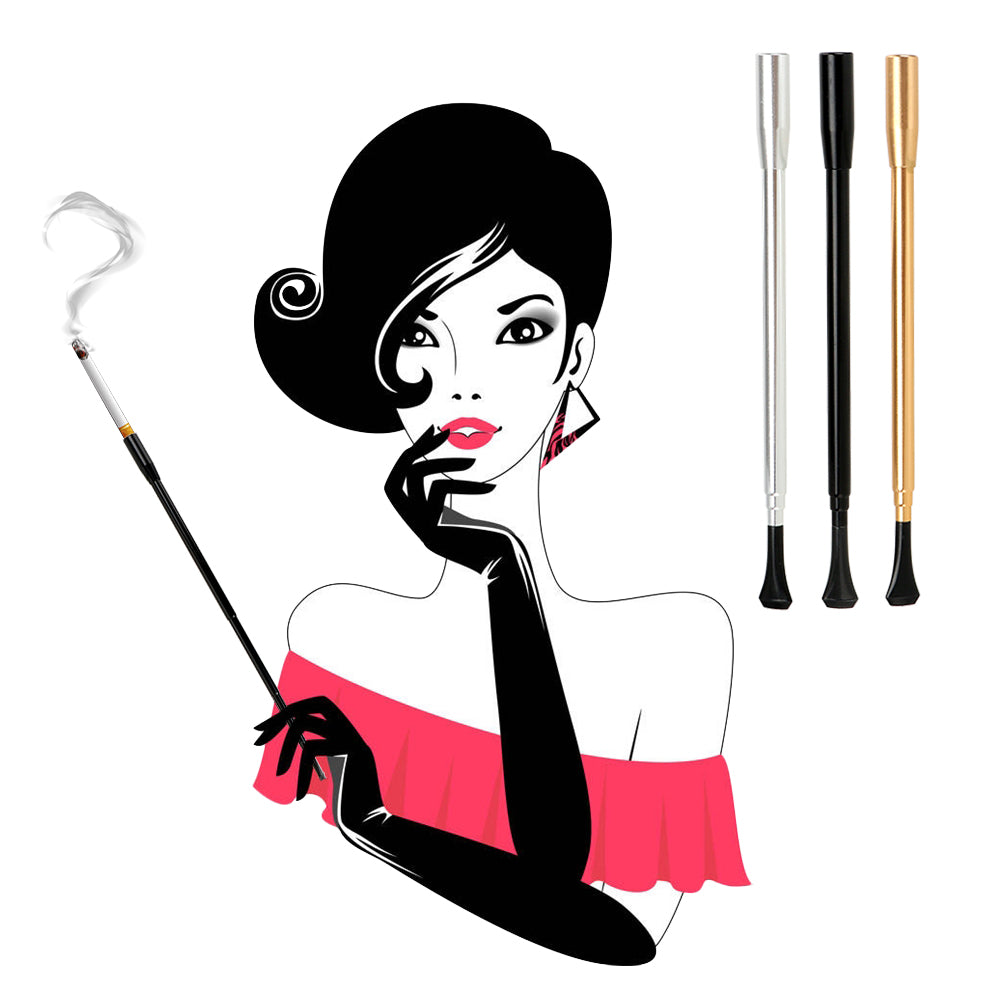 Porte Cigarette Année 60 (Noir)