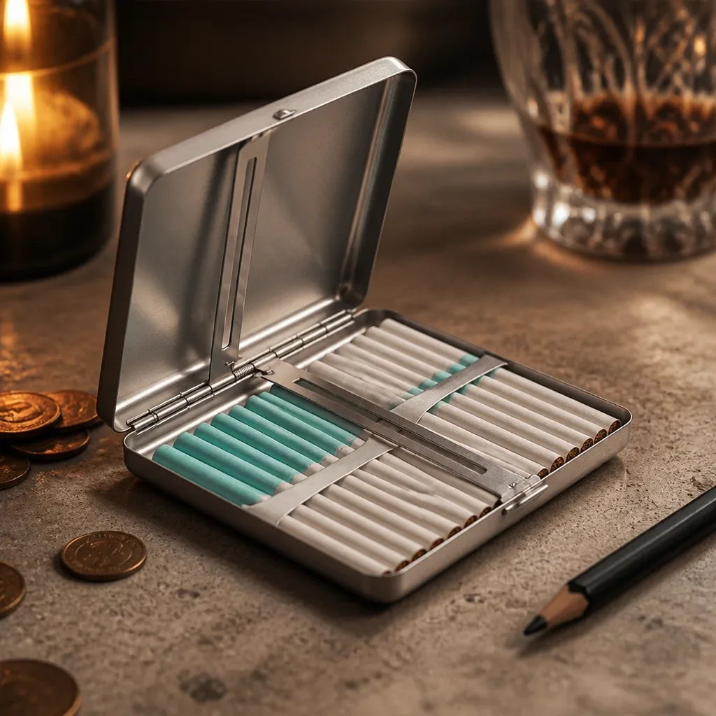 Porte Cigarette Acier