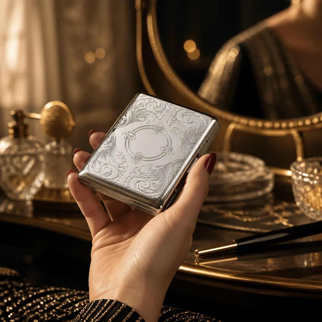 porte-cigarette-argent